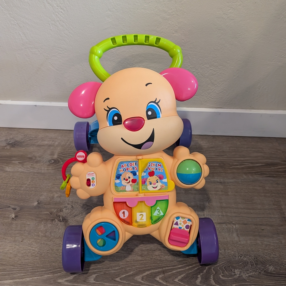 Interactive Learning Puppy Walker - Multicolor